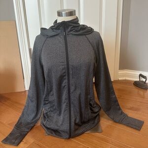 Gray Hooded Sweatshirt